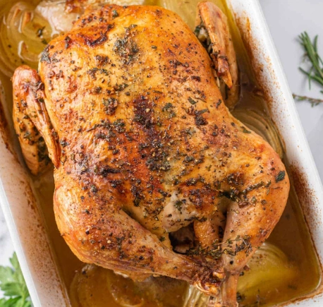 roast whole chicken