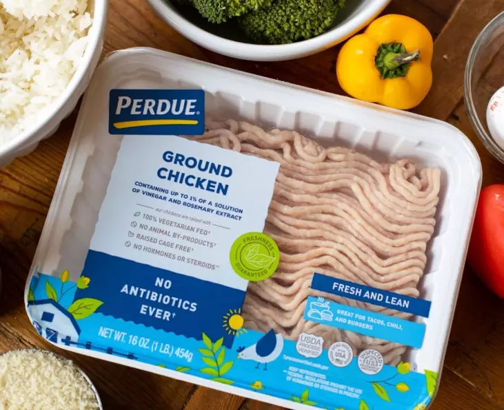 calories in ground chicken