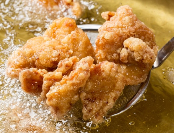 how to check oil temp for frying