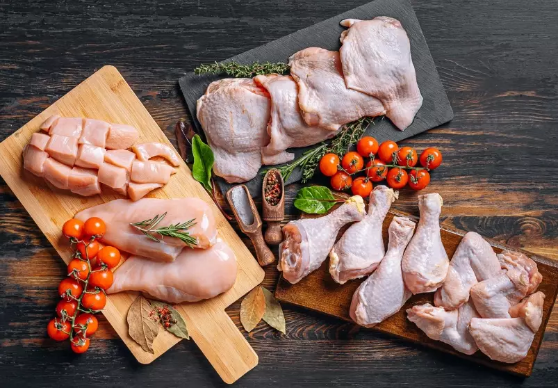 chicken meat cuts