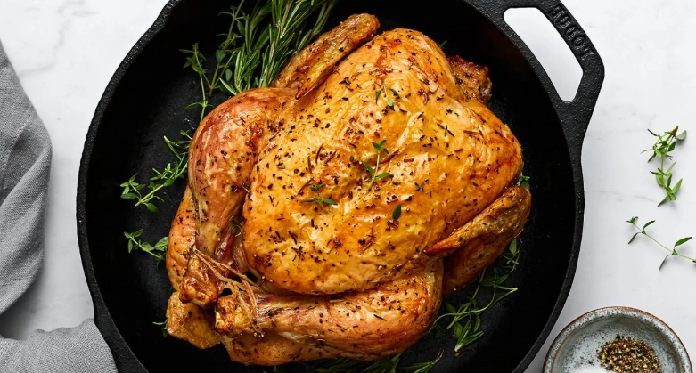 roast chicken internal temperature
