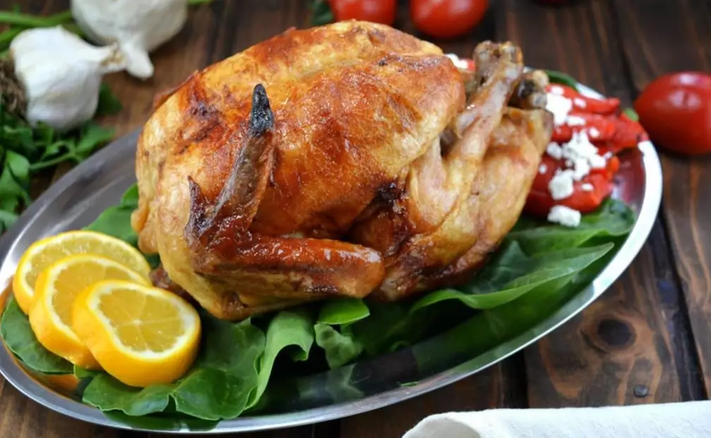 how long to bake a full chicken