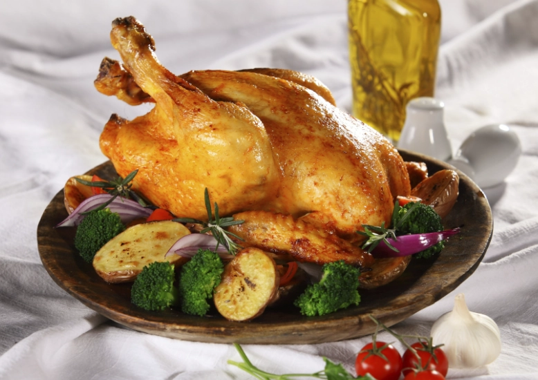 roast chicken internal temperature