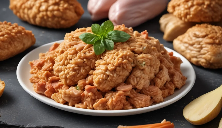 nutrition facts ground chicken