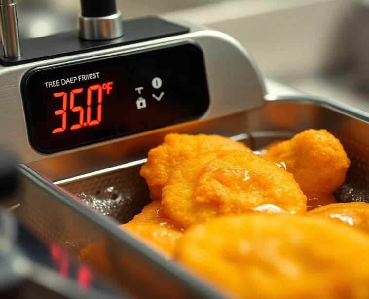 oil temperature for frying chicken
