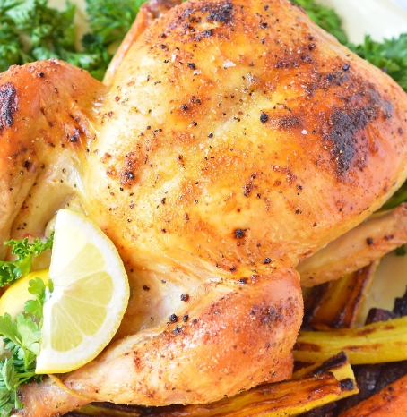 roast whole chicken