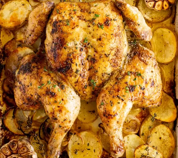oven roasted whole chicken oven roasted whole chicken