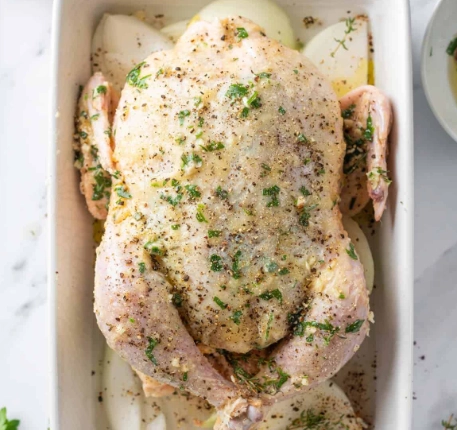 oven roasted whole chicken oven roasted whole chicken