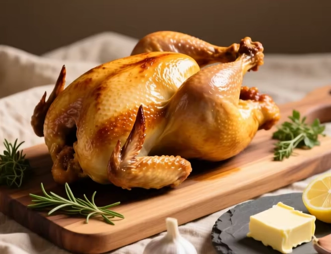 roast chicken time per pound