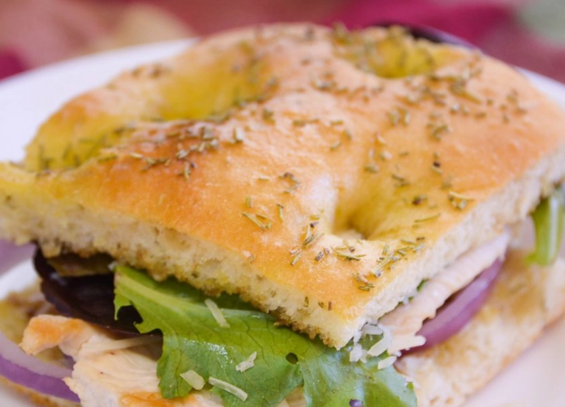 best chicken focaccia