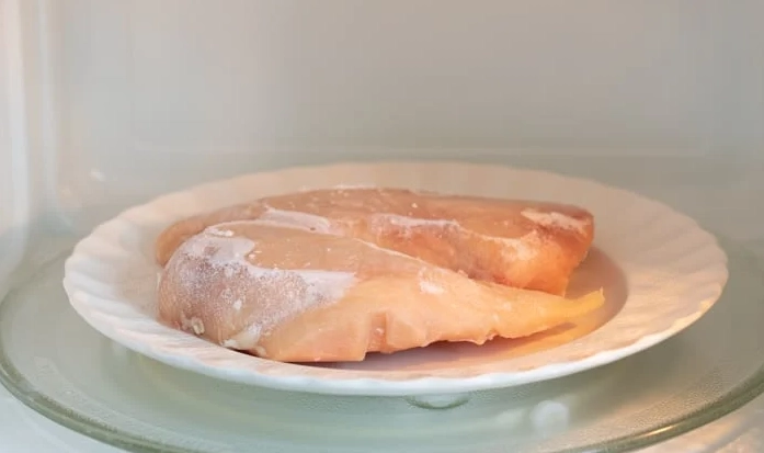 thaw chicken in refrigerator