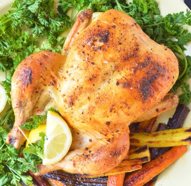 juicy roast chicken