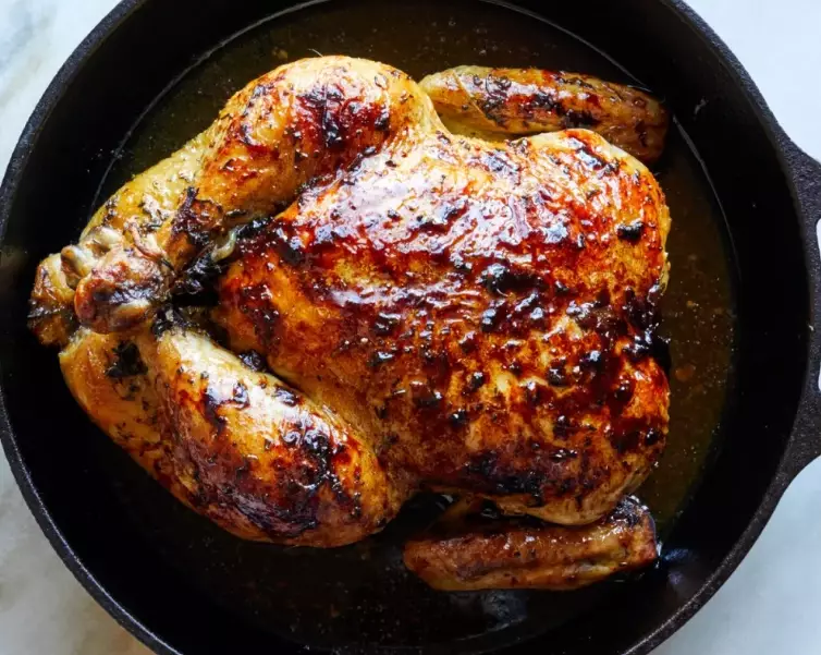 5 pound chicken roasting time