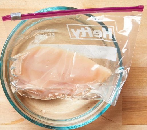 how to thaw frozen chicken safely