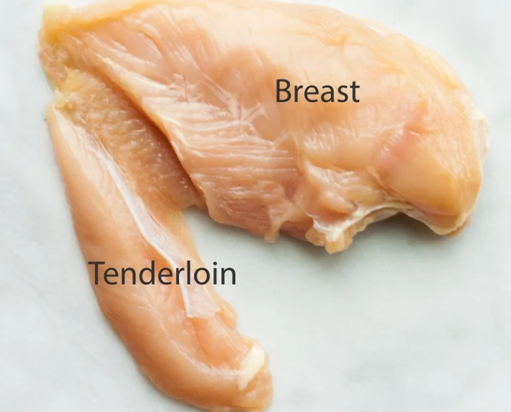 3 chicken tenderloins calories