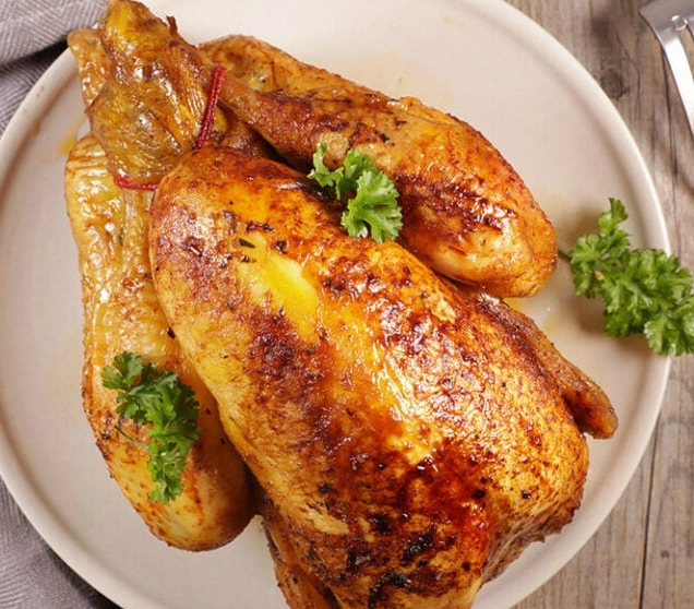 how long to roast a chicken at 350