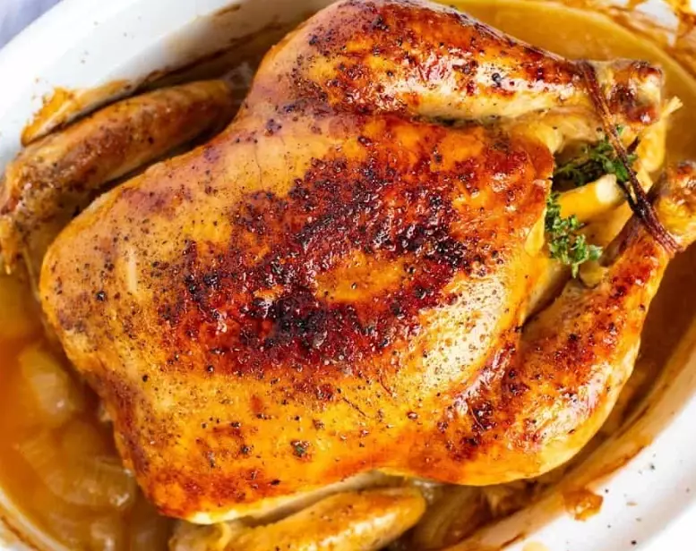 how long to roast a 5 lb chicken