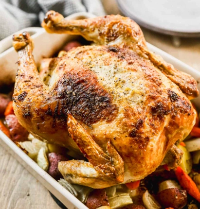 how long to cook roast chicken