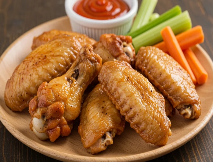 air fryer chicken wing calories