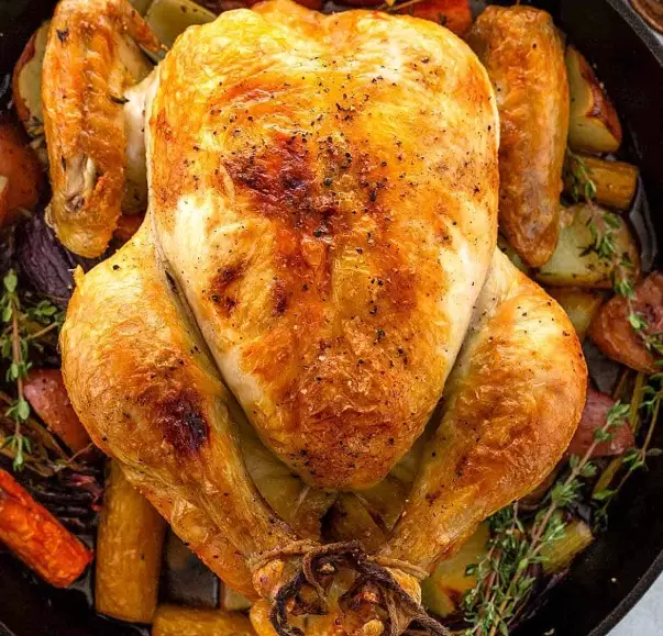 how to roast whole chicken
