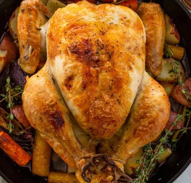 roast chicken internal temperature