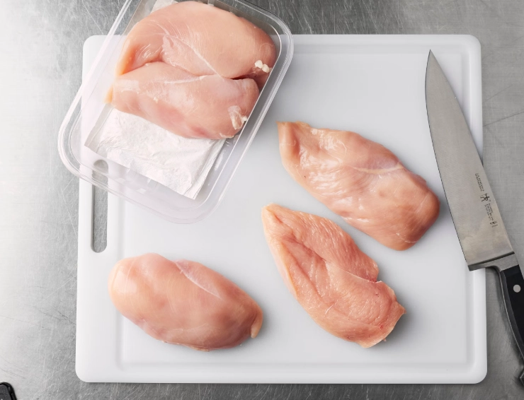 safe chicken defrosting