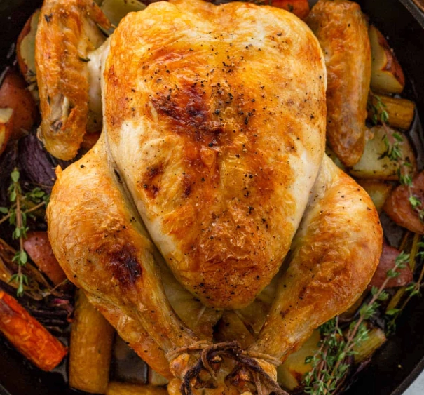 cooking a whole chicken