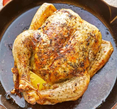 how to roast a whole chicken in the oven
