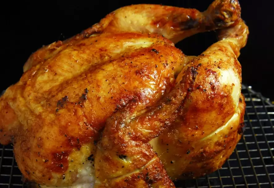 roast chicken time and temperature