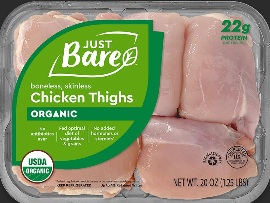 how many calories in a chicken thigh