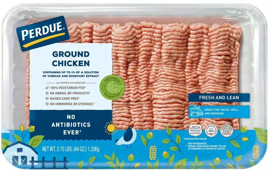 calories in 1 lb ground chicken