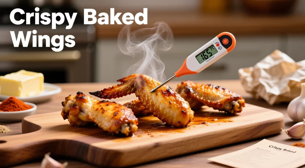 What temperature to fry chicken wings