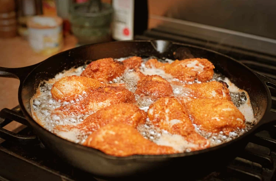 how to fry chicken in a pan