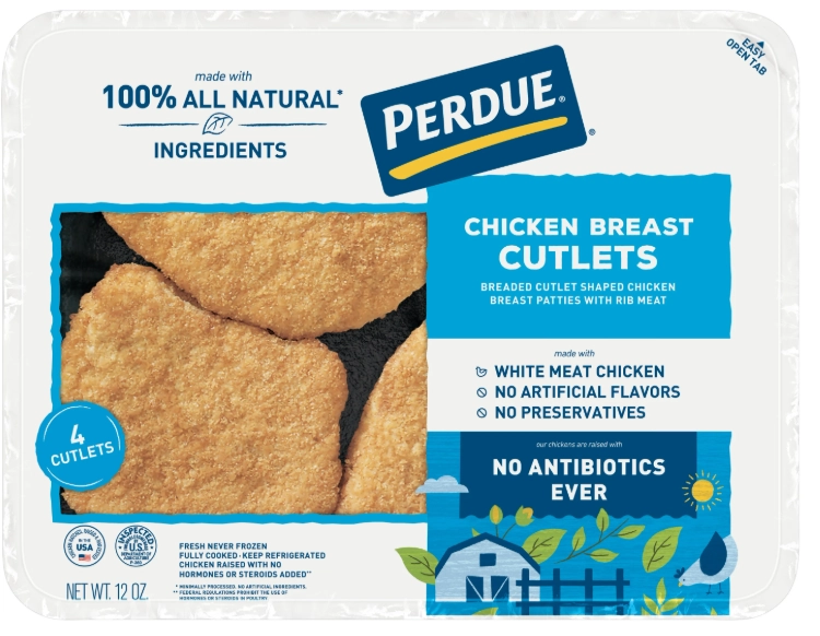 Perdue Chicken Cutlets calories