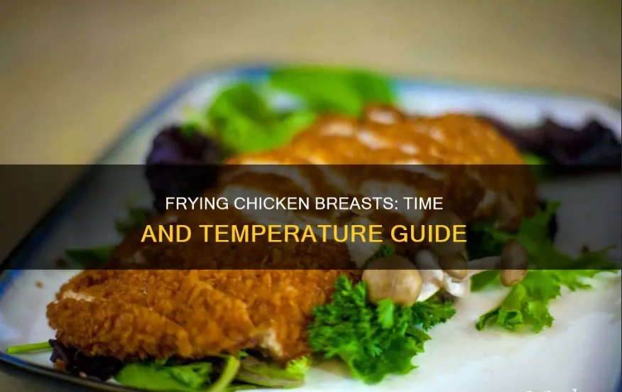 What temperature to fry chicken breast
