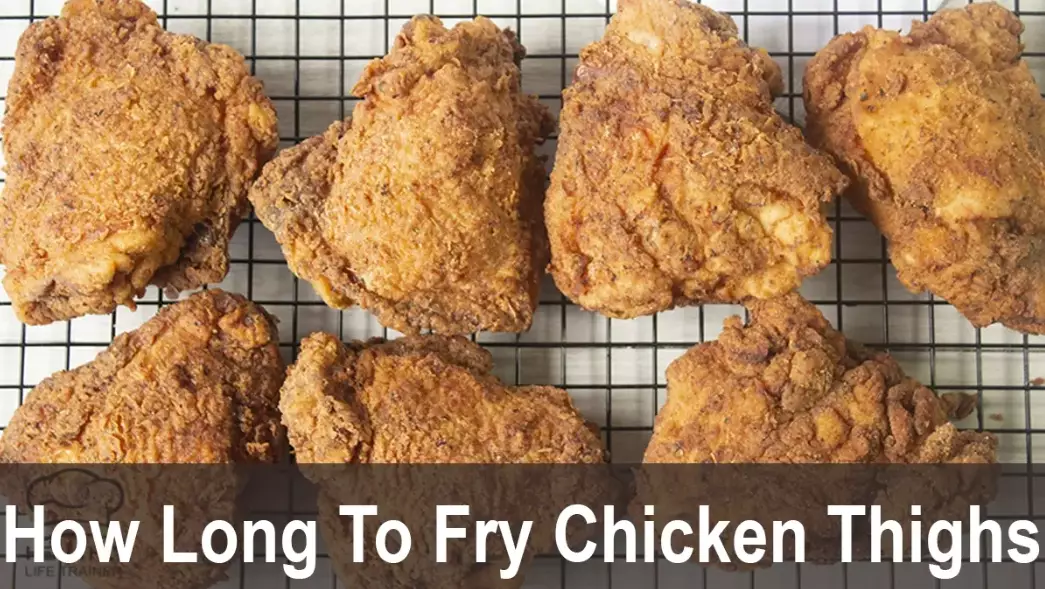 fried chicken cooking time
