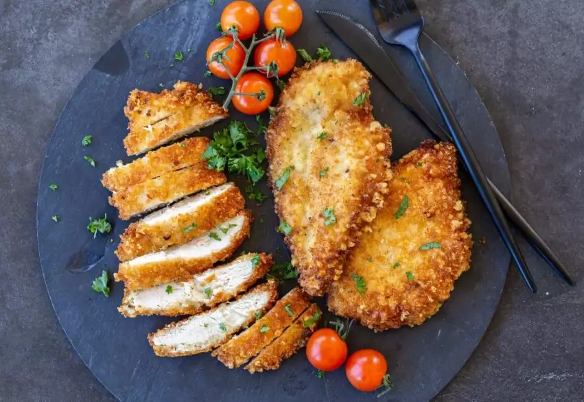 crispy chicken cutlets