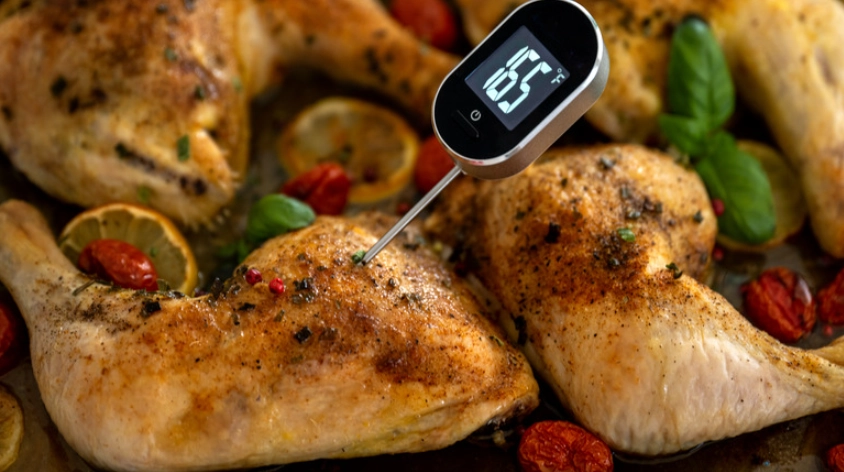 best oil temperature for frying chicken