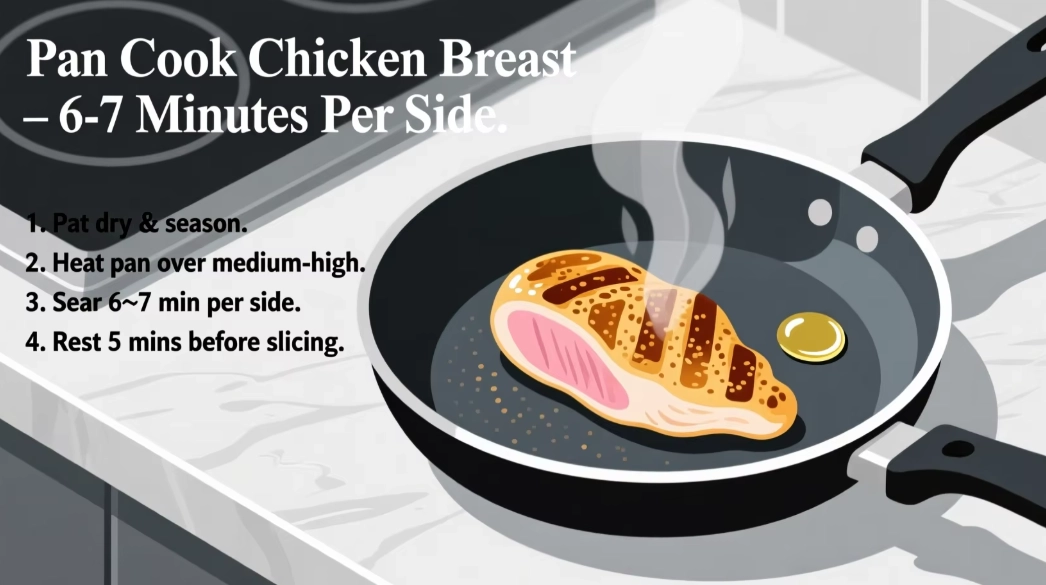How long to deep-fry chicken breast at 375 degrees?