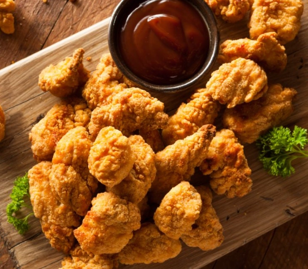 healthy popcorn chicken recipe