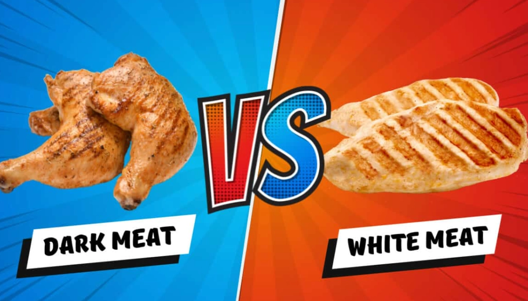 white chicken meat vs dark