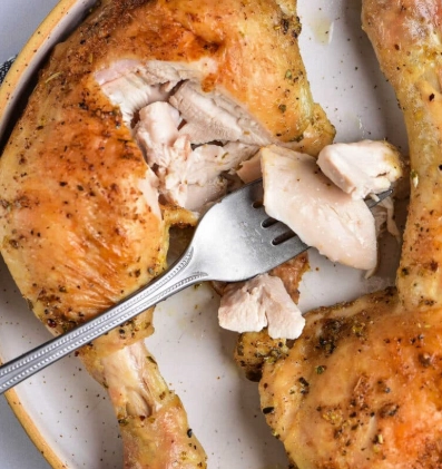 chicken leg quarter protein content