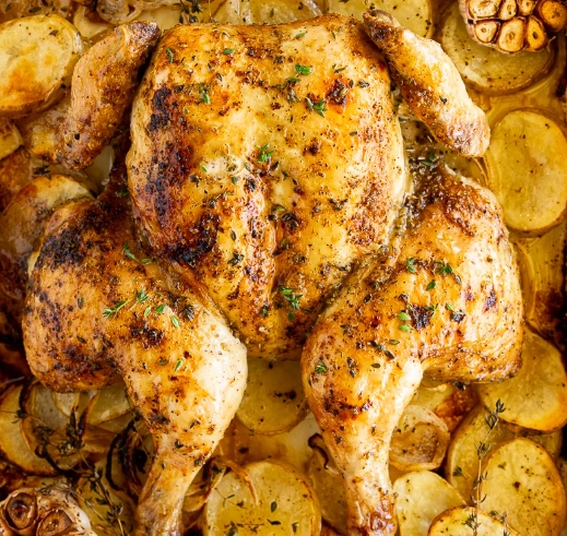easy roast chicken recipe