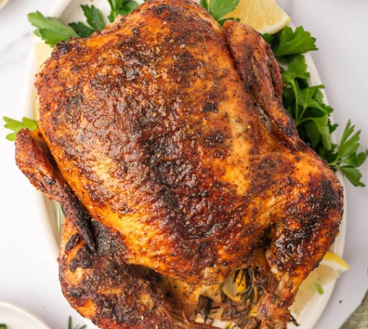 how to roast a whole chicken in the oven