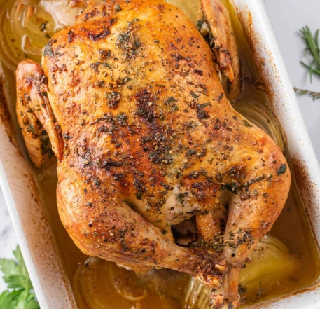 juicy roast chicken