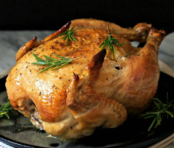 juicy roast chicken