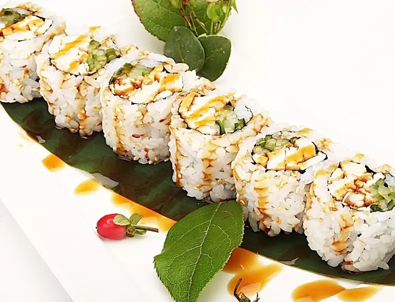 what is chicken teriyaki roll