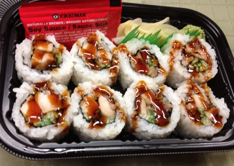best chicken teriyaki roll