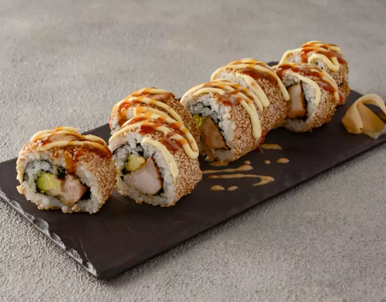 chicken teriyaki roll
