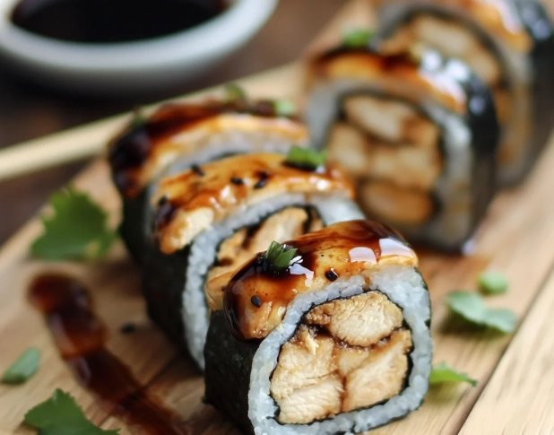 chicken teriyaki roll recipe